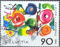 Swiss Art on Stamps — original philatelic illustration