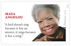 The Dr. Maya Angelou Stamp Blunder, by USPS