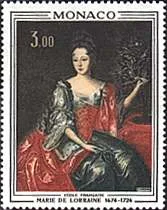 1972. Marie de Lorraine, French School. Scott 814.