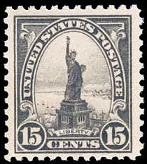 Statue of Liberty, US, 1922