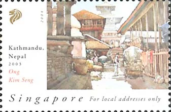 Two Modern Singapore painters - Ong Kim Seng
