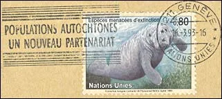 UN Publicity Slogans on Covers — original stamp illustration