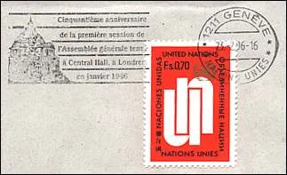 UN Publicity Slogans on Covers — original stamp illustration