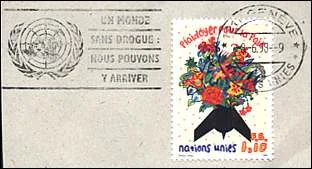 UN Publicity Slogans on Covers — original stamp illustration