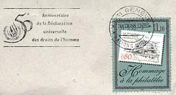 UN Publicity Slogans on Covers — original stamp illustration