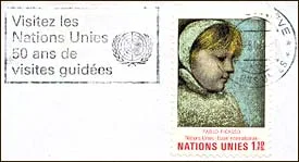 UN Publicity Slogans on Covers — original stamp illustration