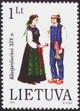 Varied Costumes on Stamps