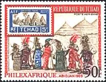 Varied Costumes on Stamps