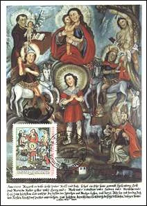 Votive Pictures on Liechtenstein Stamps
