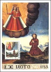 Votive Pictures on Liechtenstein Stamps