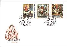 Votive Pictures on Liechtenstein Stamps
