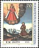 Votive Pictures on Liechtenstein Stamps