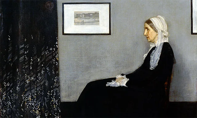 Whistler’s Mother — Stamp Design