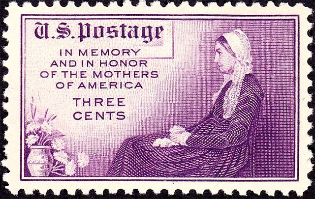 Whistler’s Mother — Stamp Design