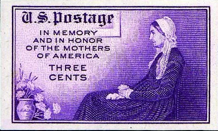 Whistler’s Mother — Stamp Design