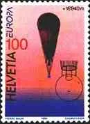 Switzerland, 1994. The aerostate of Auguste Piccard. 16940 m the 8/18/1932 at Dübendorf (ZH).